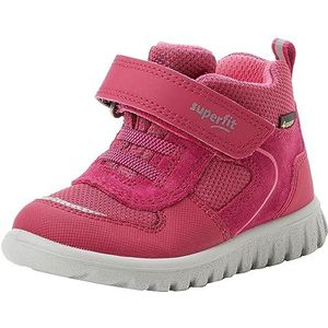 Superfit Sport7 Mini Sneakers voor meisjes, Rood Roze 5000, 30 EU Schmal