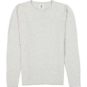Garcia Z1086_Herentrui Sweater, Grijs Melee, XL heren, grijs gemêleerd, XL