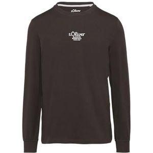 Shirt - Jersey - Lange Mouw - Normale Pasvorm - Ronde Hals - Logoprint