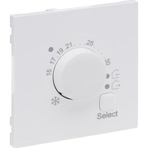 LEGRAND, SEANO afdekking voor elektronische vloerthermostaat, kleur: ultrawit, 765152