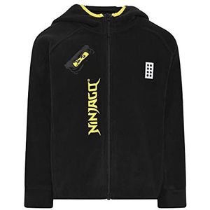 LEGO Wear Ninjago fleece jas met capuchon, hoodie LWSangai 601, gevoerd, 995, 92 unisex, volwassenen