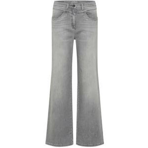 Raphaela by Brax Laura Flared Modern Denim Jeans voor dames, 07 Grijs Gebruik & Buffies, 29W / 32L