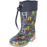 Beck - Blinking Robots - Regenboot - Dunkelblau - Materiaal: Rubber