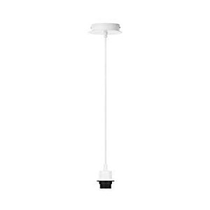 SLV pendelarmatuur FENDA/woonkamerlamp, binnenverlichting, hangarmatuur eetkamer, led, plafondarmatuur / E27 60 W wit