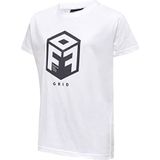hummel - Hmloffgrid - T-shirt - Uniseks - Kids - Katoen - Korte Mouwen