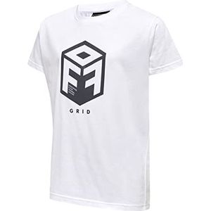hummel - Hmloffgrid - T-shirt - Uniseks - Kids - Katoen - Korte Mouwen