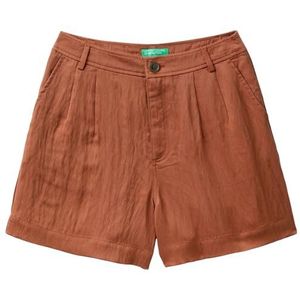 United Colors of Benetton Shorts voor dames, Bruin, 44 NL