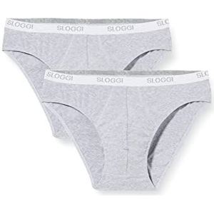 Sloggi Boxershorts (verpakking van 2 stuks) voor heren, grijs., M