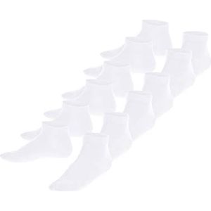 FALKE Uniseks-kind Korte sokken Happy 6-Pack K SN Katoen Kort eenkleurig Multipack 6 Paren, Veelkleurig (Sortiment 0020), 27-30