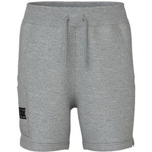 NAME IT Jongens Nmmvivasse Long SWE Shorts Unb, gemengd grijs, 116