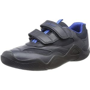 Geox Jr Wader Sneakers voor jongens, Navy Royal., 33 EU
