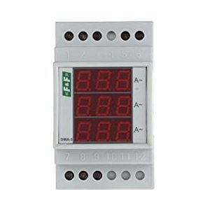 DMA3RMS 3-fase Digitale Modulaire 0-20A Nauwkeurigheid 0.5%