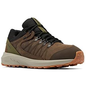 Columbia Trailstorm Crest Wandelschoen voor heren, waterdicht, waterdicht, Cordovan Zwart, 41.5 EU