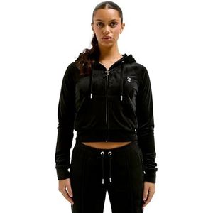 Juicy Couture - Madison Classic - Hoodie - Zwart - Stretchvelours