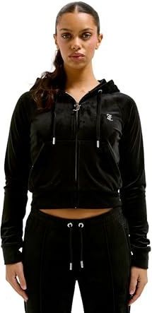 Juicy Couture - Cardigan - Fluweel - Zwart