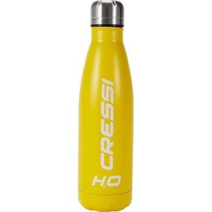 Cressi Water Bottle H20 Stainless Steel - Unisex Sport Bottle