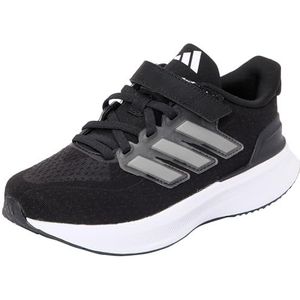 adidas Ultrabounce 5 schoenen voor kinderen, lage schoenen zonder voetbal, Core Black/FTWR White/FTWR wit, maat 35, Veelkleurig (core zwart ftwr wit), 35 EU