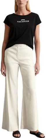 Marc O'Polo - T-shirt - Effen - Puur Katoen - Relaxed Fit - Korte Mouwen