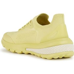 Geox D SPHERICA ACTIF Sneakers voor dames, geel, 39 EU, geel, 39 EU