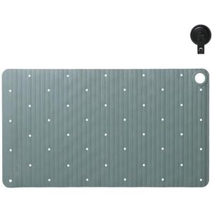 Sealskin - Ribb - Antislip Badmat - Groen - Incl. Zwarte Haak