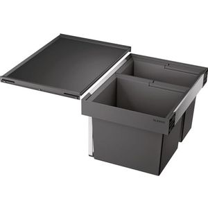 BLANCO - Flexon II 60/2 - Afvalsysteem - 2 Vuilnisbakken - 30 l/19 l - Voor Onderkast 60 cm