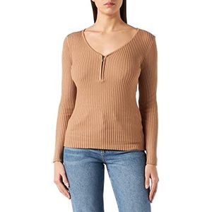 Morgan 182-maliko.m Sweater voor dames, Kameel., L