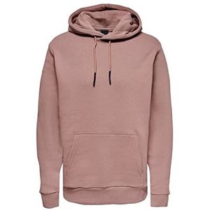 Only & Sons ONSCERES Life Hoodie Sweat NOOS sweatshirt met capuchon voor heren, Burlwood, XS