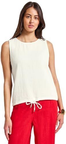 Street One - Mousseline Blousetop - Wit