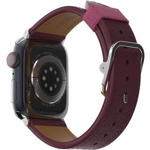 OtterBox Symmetry Cactus Leather horlogeband voor Apple Watch 46mm/45mm/44mm, vervangende duurzame, zachte band voor Apple Watch, Roze