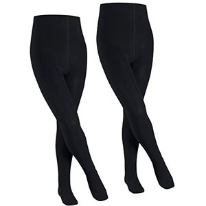 FALKE - Family - Panty - Blauw - 2-Pack - Katoen