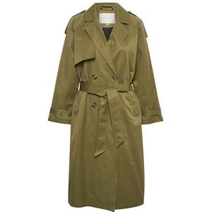 KAFFE Kalena Trenchcoat voor dames, Lizard, 38