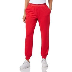 Calvin Klein Gebreide broek voor dames, Rood, XS