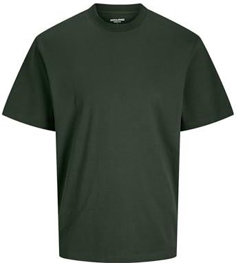 JACK & JONES - JJEUrban Edge - Shirt - Spar - Ronde Hals - Kwartmouw