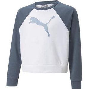 PUMA Moderne sportbemanning G zweet voor meisjes, Puma Wit, 128