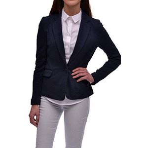 Vero Moda Vmjulia Ls Blazer Dnm Noos Blazer dames, total eclipse, 38