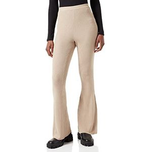 Urban Classics Dames Dames Rib Knit Bootcut Leggings, Lichtmeter, 3XL