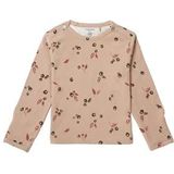 Noppies Baby Unisex Baby Tee Thorsby Long Sleeve Allover Print T-shirt, Light Taupe - N082, 62 cm