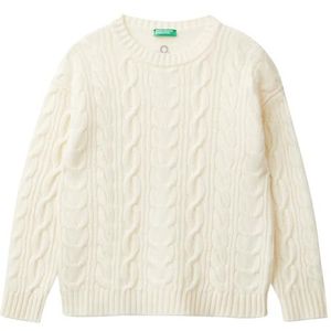 United Colors of Benetton Mesh G/C M/L, Wit, 120 cm