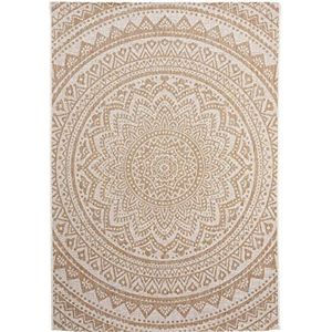 benuta PLUS Indoor & outdoor tapijt Cleo Cream/beige 160x230 cm - outdoor tapijt voor balkon & tuin, 4053894842313