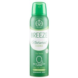 Breeze Natural Essence The Green Deodorant spray, 48 uur, 0% aluminiumzouten en alcohol, 150 ml