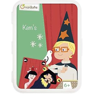 Avenue Mandarine CO100O kaartspel Kem`s, ideaal voor kinderen vanaf 6 jaar, 48 kaarten, 1 verpakking