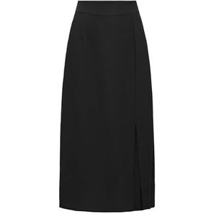 Onlnova Life Elite Piper Slit Rok SOLI, zwart, XL