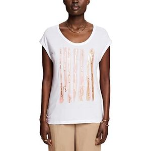Esprit Collection T-shirt voor dames, wit, XS