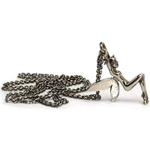 Trollbeads Zilveren fantasy halsketting met elf, 90, zilver, geen gegevens,