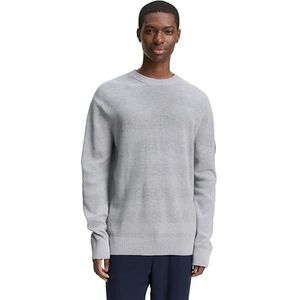 Regular fit pullover van puur katoen