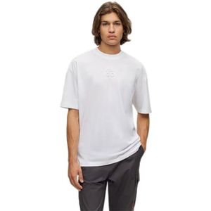 HUGO T-shirt voor dames, White100, M