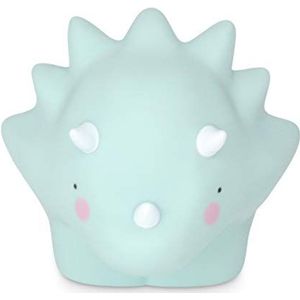 Teeny & Tiny Nachtlampje Small Triceratopo mintgroen - 150 g