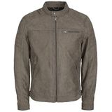 JACK & JONES heren Kunstleren Jjerocky Jacket Noos, Falcon Fake Suede, M