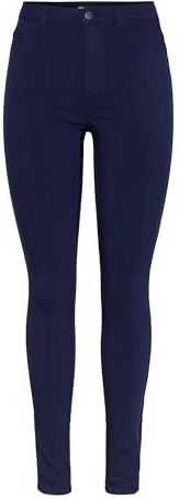 pieces - Jeggings - Maritime Blue - HIGH SKIN