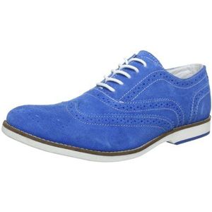 s.Oliver Casual Brogue voor heren, Blau Blau Sky 833, 47 EU